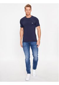 Emporio Armani Underwear T-Shirt 111971 3F511 00135 Granatowy Regular Fit. Kolor: niebieski #4