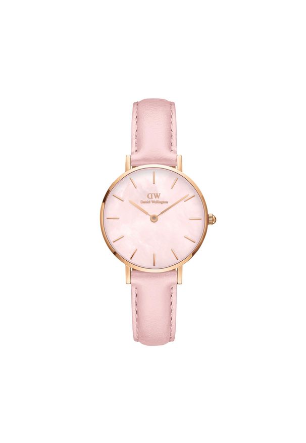 Zegarek Daniel Wellington Petite DW00100633 Gold/Rose. Kolor: różowy
