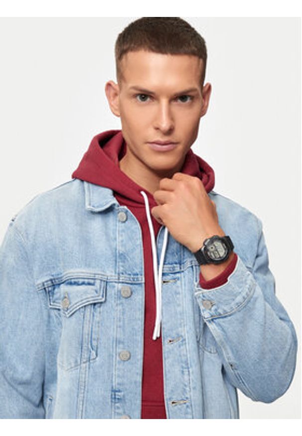 Casio Zegarek AE-1000W-1AVEF Czarny. Kolor: czarny. Materiał: syntetyk