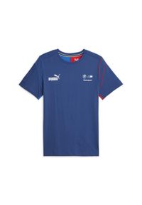 Koszulka z krótkim rękawem Męska Puma Bmw Mms Mt7 Niebieski. Kolor: niebieski. Długość rękawa: krótki rękaw. Długość: krótkie. Sport: fitness