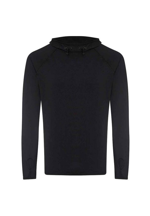 JUST COOL - Męska Bluzka Z Dekoltem. Kolor: fioletowy. Sport: turystyka piesza