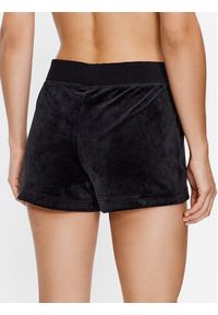 Juicy Couture Szorty sportowe Eve JCCH121001 Czarny Slim Fit. Kolor: czarny. Materiał: syntetyk