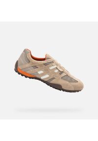 Buty do chodzenia męskie Geox U Snake Beigedk Orange. Zapięcie: sznurówki. Kolor: pomarańczowy, beżowy, wielokolorowy, żółty. Materiał: materiał. Szerokość cholewki: normalna. Sport: turystyka piesza
