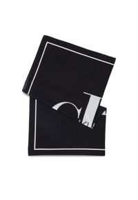 Calvin Klein Jeans Chusta Overprint Bandana K60K610915 Czarny. Kolor: czarny. Materiał: materiał, bawełna
