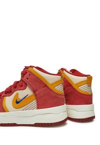 Nike Sneakersy Dunk High Up DH3718 600 Pomarańczowy. Kolor: pomarańczowy. Materiał: zamsz, skóra #5