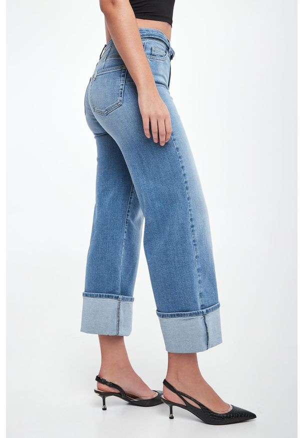 Liu Jo - Jeansy damskie z paskiem LIU JO