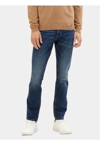 Tom Tailor Jeansy 1007860 Granatowy Slim Fit. Kolor: niebieski