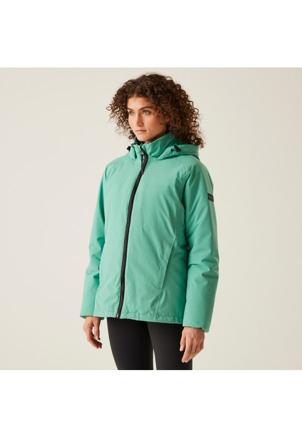 Regatta - Kurtka turystyczna damska Reeah wodoodporna ocieplana. Kolor: niebieski. Sport: turystyka piesza