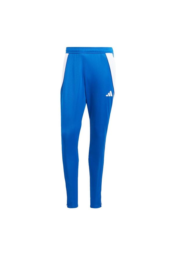 Adidas - Spodnie Tiro 24 Training. Kolor: biały, wielokolorowy, niebieski. Materiał: materiał