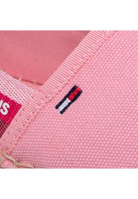Tommy Jeans Espadryle Flatform Espadrille EN0EN01376 Różowy. Kolor: różowy. Materiał: materiał #9