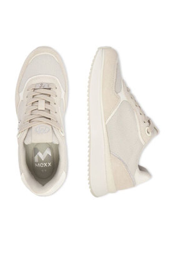 MEXX Sneakersy EO-MI001011461W Biały. Kolor: biały. Materiał: materiał