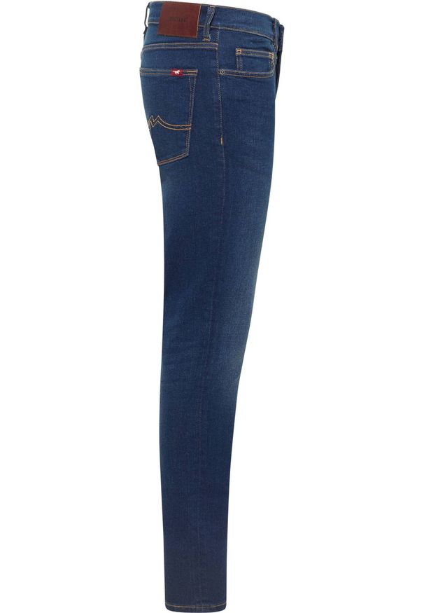 Męskie Spodnie Jeansowe Mustang Style Frisco Skinny Denim Blue 1016793 5000 803