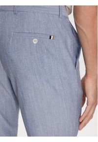 BOSS - Boss Spodnie materiałowe 50489421 Niebieski Slim Fit. Kolor: niebieski. Materiał: wełna, bawełna #5