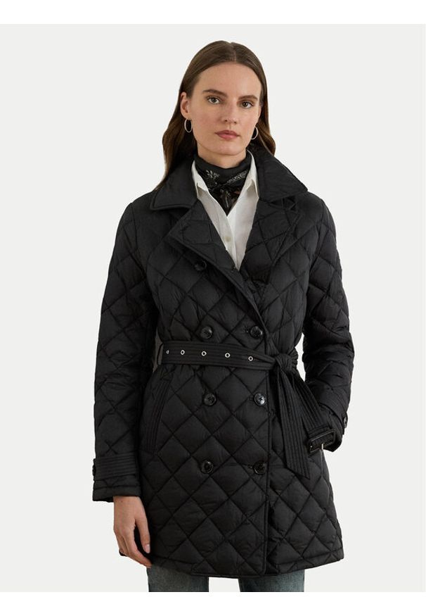 Lauren Ralph Lauren - LAUREN RALPH LAUREN Kurtka puchowa 297979514001 Czarny Straight Fit. Kolor: czarny. Materiał: syntetyk