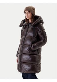 Save The Duck Kurtka zimowa D45510W LOVE21 Brązowy Regular Fit. Kolor: brązowy. Materiał: syntetyk. Sezon: zima #1