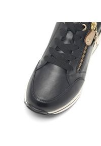 Remonte Sneakersy D0T03-01 Czarny. Kolor: czarny. Materiał: skóra #4
