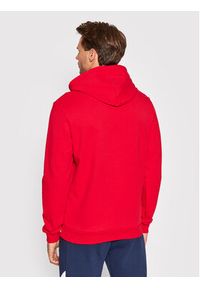 Le Coq Sportif Bluza 2210365 Czerwony Regular Fit. Kolor: czerwony. Materiał: bawełna