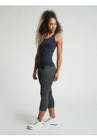Top Sportowy Bezszwowy Hummel Hmltif Seamless Top Czarny. Kolor: czarny. Sport: fitness