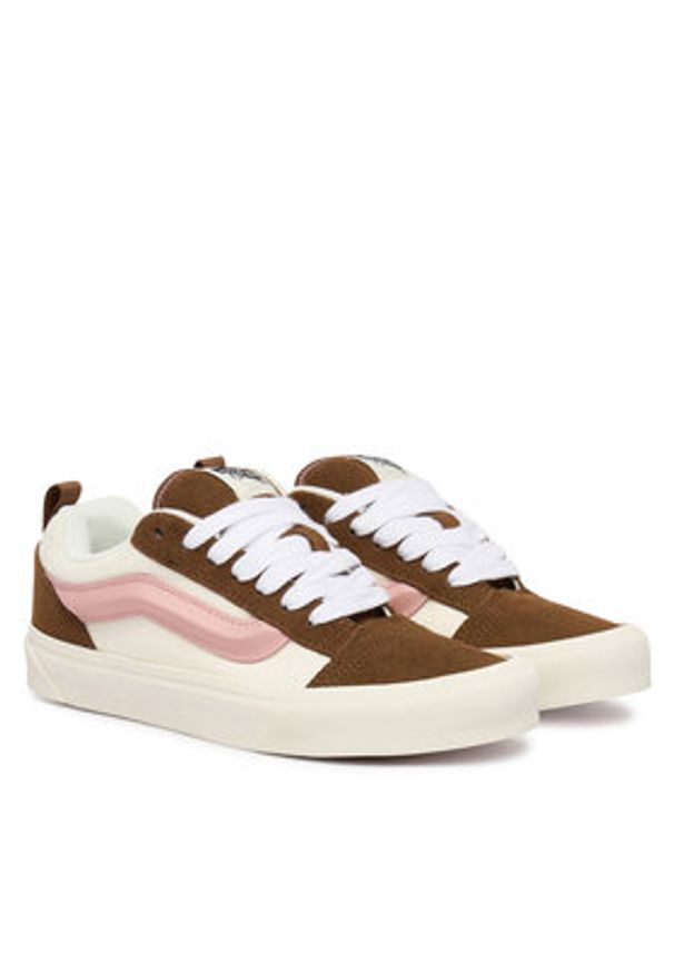 Vans Tenisówki Knu Skool VN000D6Z3N11 Brązowy. Kolor: brązowy. Materiał: skóra, zamsz