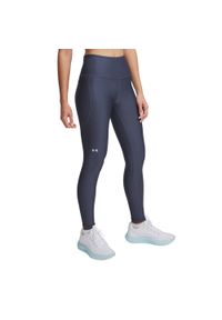 Legginsy treningowe damskie Under Armour HG Armour HiRise Downpour. Kolor: szary. Sport: fitness #1