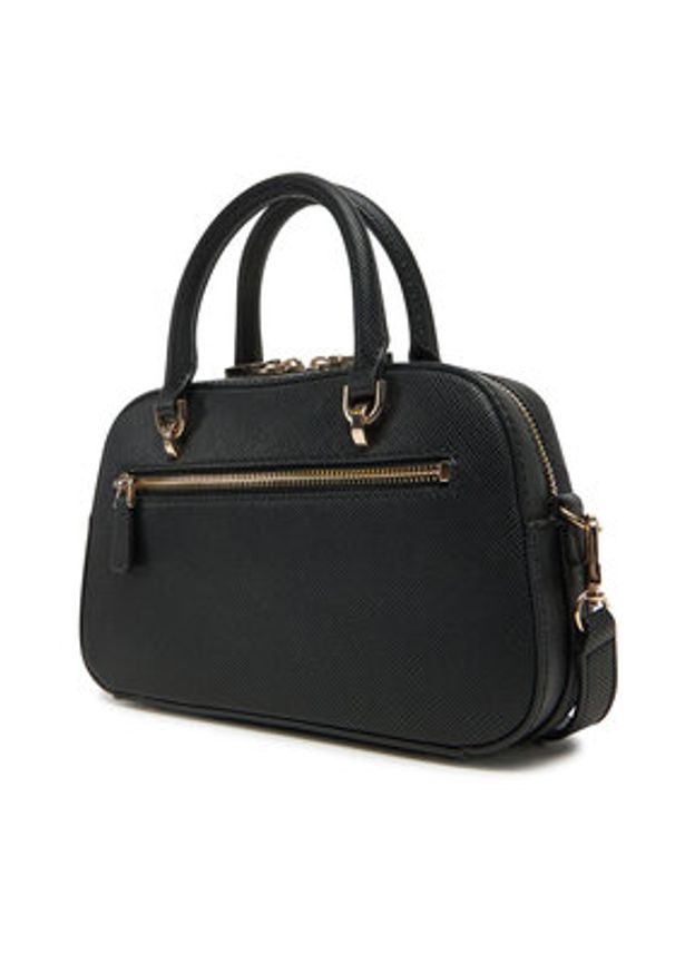 Guess Torebka HWZG96 36050 Czarny. Kolor: czarny. Materiał: skórzane