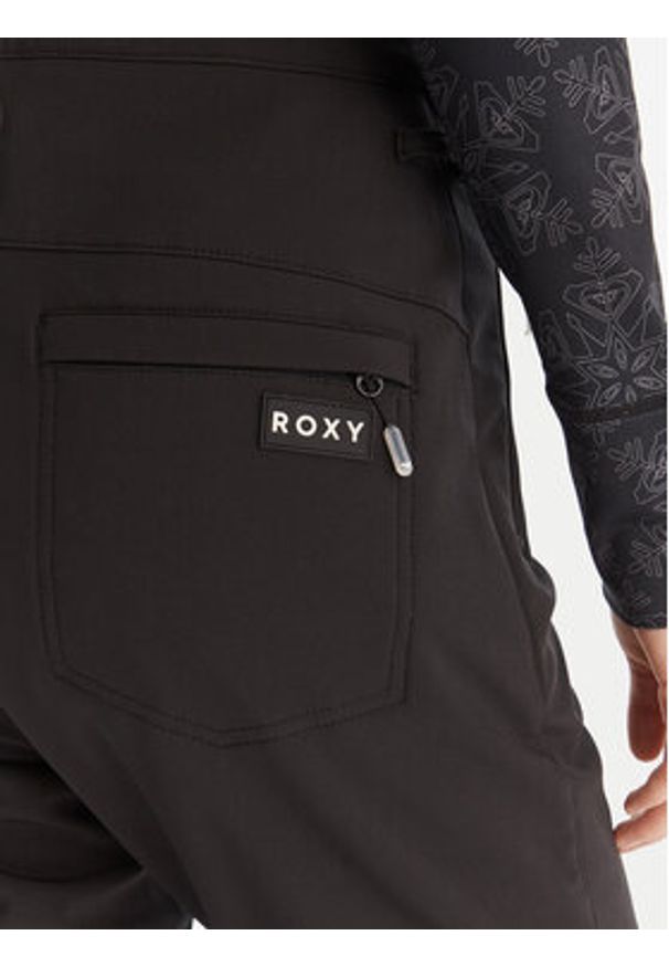 Roxy Spodnie narciarskie Summit Bib PT ERJTP03291 Czarny Skinny Fit. Kolor: czarny. Materiał: syntetyk. Sport: narciarstwo