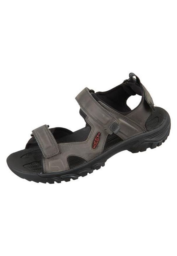 keen - Buty do chodzenia męskie Keen Targhee Iii. Zapięcie: rzepy. Kolor: czarny, szary, wielokolorowy. Materiał: skóra, materiał, syntetyk