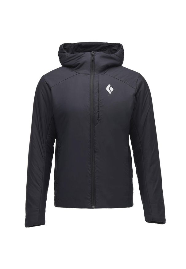 Bluza z kapturem Black Diamond First Light Stretch. Typ kołnierza: kaptur. Kolor: czarny. Sport: wspinaczka