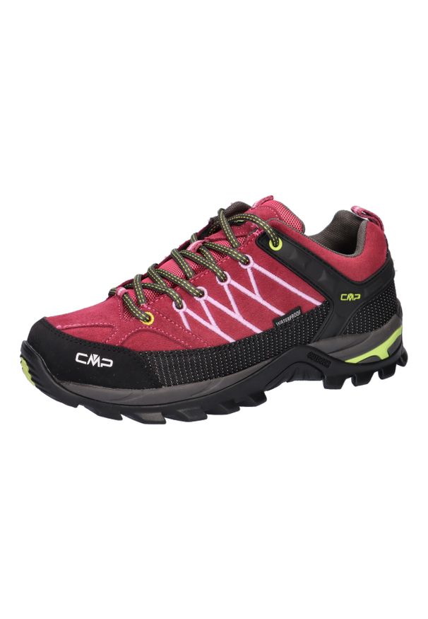 Buty trekkingowe damskie CMP Rigel Low Wp. Kolor: czerwony. Styl: sportowy