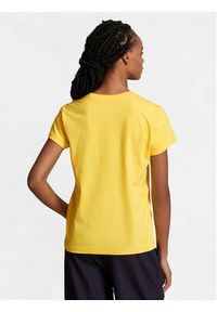 Polo Ralph Lauren T-Shirt New Rltpp 211898698018 Żółty Regular Fit. Typ kołnierza: polo. Kolor: żółty. Materiał: bawełna #5