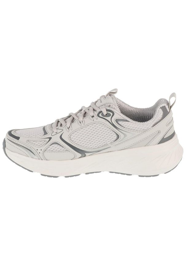 skechers - Buty sportowe Sneakersy damskie, Edgeride - Silver Eclipse. Kolor: niebieski, szary. Sport: turystyka piesza