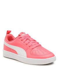 Puma Sneakersy Rickie Jr 384311 16 Różowy. Kolor: różowy. Materiał: skóra