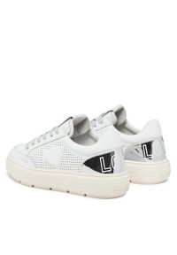 Love Moschino - LOVE MOSCHINO Sneakersy JA15274G1IJC410C Biały. Kolor: biały. Materiał: skóra