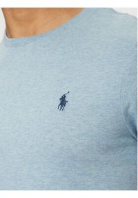 Polo Ralph Lauren T-Shirt 710671438420 Niebieski Slim Fit. Typ kołnierza: polo. Kolor: niebieski. Materiał: bawełna #2