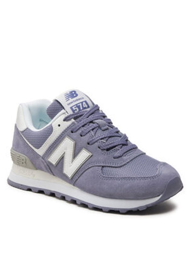 New Balance Sneakersy U574RWE Fioletowy. Kolor: fioletowy. Materiał: skóra. Model: New Balance 574