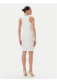 Rinascimento Sukienka koktajlowa CFC0123794003 Biały Regular Fit. Kolor: biały. Materiał: syntetyk. Styl: wizytowy #4