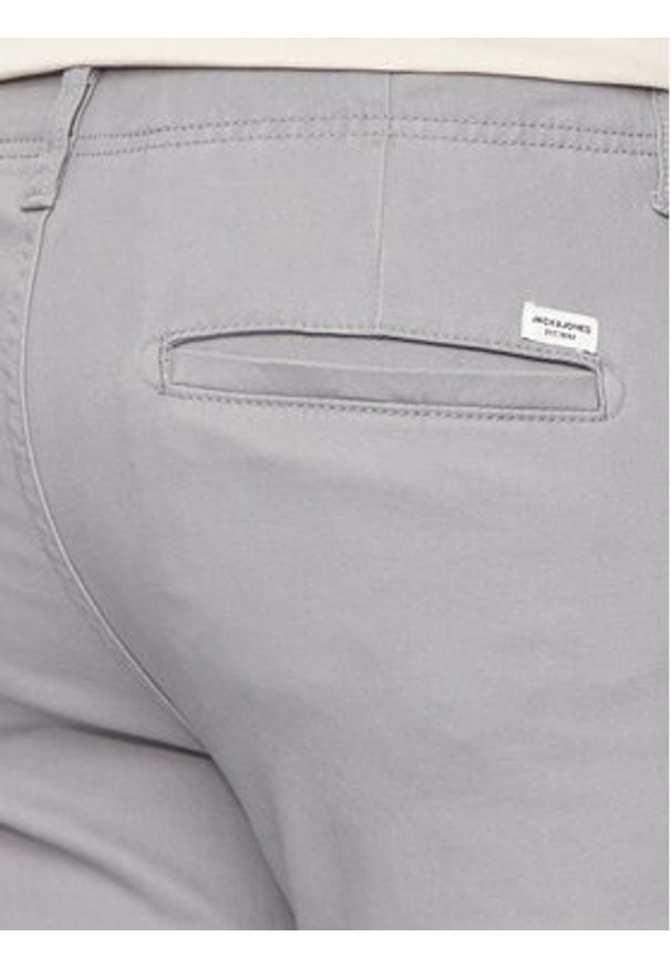 Jack & Jones - Jack&Jones Joggery Marco 12186889 Szary Slim Fit. Kolor: szary. Materiał: bawełna