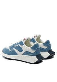 Tommy Jeans Sneakersy Tjw Retro Runner Denim EN0EN02655 Niebieski. Kolor: niebieski. Materiał: denim #6