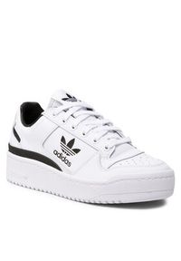 Adidas - adidas Sneakersy Forum Bold W GY5921 Biały. Kolor: biały. Materiał: skóra