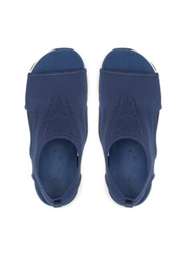 skechers - Skechers Sandały City Catch 119236/NVY Granatowy. Kolor: niebieski. Materiał: materiał
