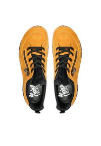 Rieker Sneakersy 55073-68 Żółty. Kolor: żółty. Materiał: skóra