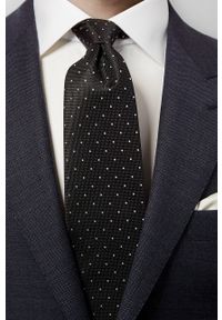 Eton Krawat kolor czarny. Kolor: czarny #3
