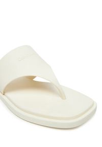Calvin Klein Japonki Toepost Tpu Slide HW0HW02836 Écru #5