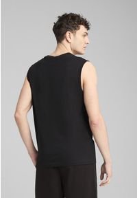 Puma - Męska koszulka bez rękawów PUMA Class PUMA Black. Kolor: czarny. Materiał: guma. Długość rękawa: bez rękawów. Wzór: nadruk