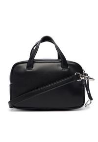 Tommy Jeans Torebka Tjw City Trunk Crossover AW0AW18084 Czarny. Kolor: czarny. Materiał: skórzane #4
