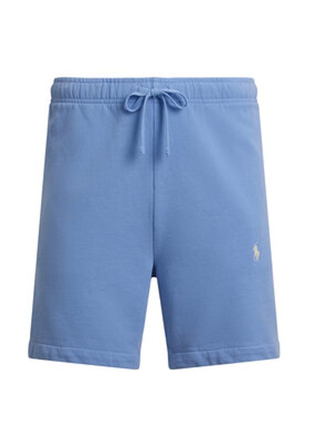 Polo Ralph Lauren Szorty materiałowe 710934602502 Niebieski Regular Fit. Kolor: niebieski. Materiał: bawełna
