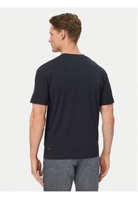 Aeronautica Militare T-Shirt 261TS2535UJ00641 Granatowy Regular Fit. Kolor: niebieski. Materiał: bawełna #5