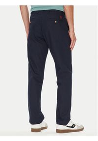 U.S. Polo Assn. Chinosy MUP3610 Granatowy Slim Fit. Kolor: niebieski. Materiał: bawełna #5