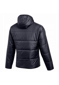 Nike - Męska Kurtka Academy Pro 24 ThermaFit Autumn Padded Jacket. Kolor: niebieski. Materiał: puch. Sport: turystyka piesza