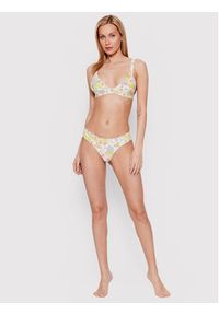 Volcom Góra od bikini Big Poppy O1412200 Biały. Kolor: biały. Materiał: syntetyk #4